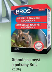 Granule na myši a potkany Bros