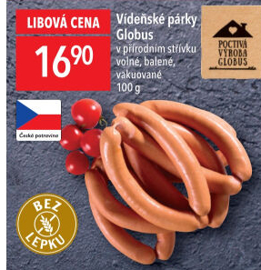 Párky vídeňské Globus