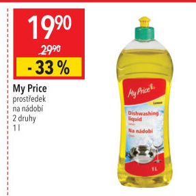 Prostředek na nádobí My Price
