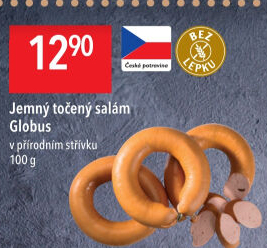 Salám jemný točený Globus