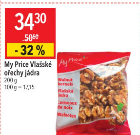 Vlašské ořechy My Price