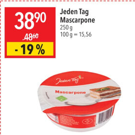 Mascarpone Jeden Tag