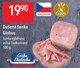 Šunka dušená výběrová Globus