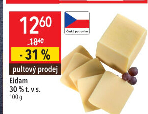 Sýr Eidam 30%