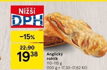 Anglický rohlík