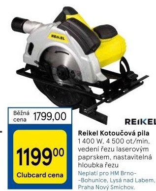 Kotoučová pila Reikel