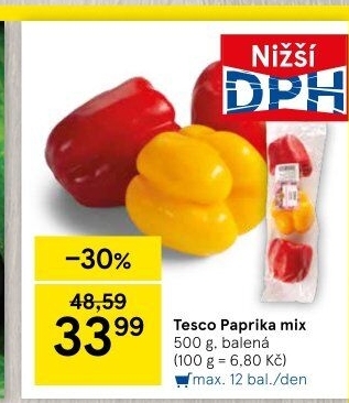 Paprika mix Tesco