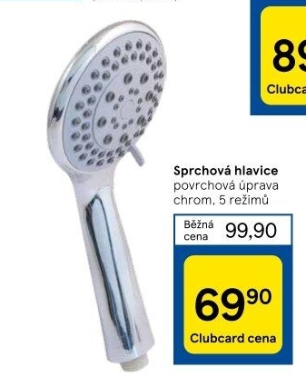 Sprchová hlavice