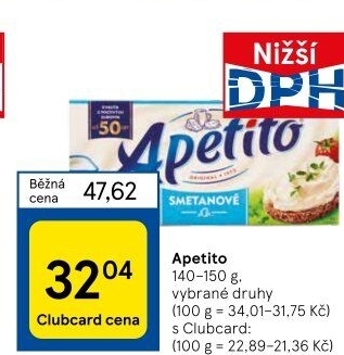 Sýr tavený Apetito
