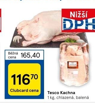 Kachna Tesco