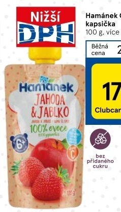 Kapsička ovocná Hamánek