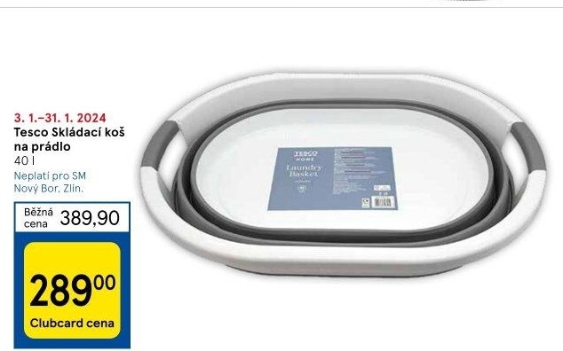 Koš na prádlo Tesco