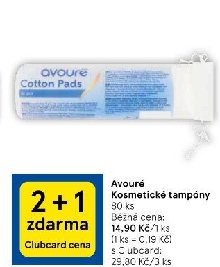 Odličovací tampony Avouré