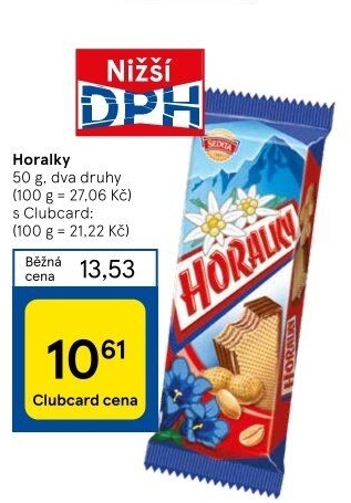 Oplatky Horalky Sedita