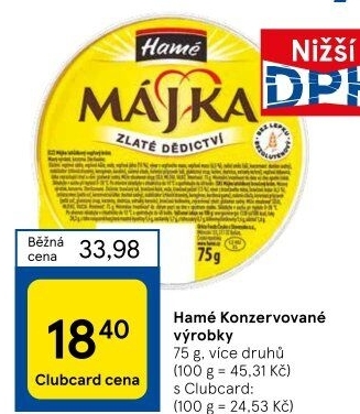 Paštiky Hamé