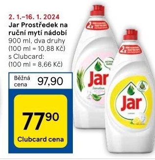 Prostředek na nádobí Jar