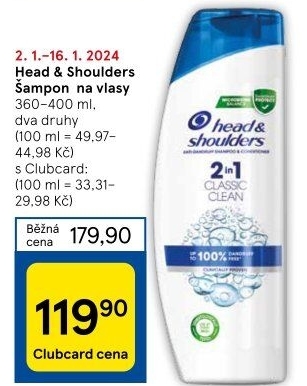 Šampon proti lupům Head&amp