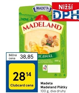 Sýr Madeland Madeta