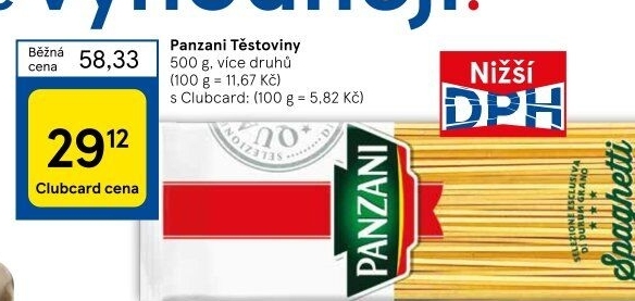 Těstoviny Panzani