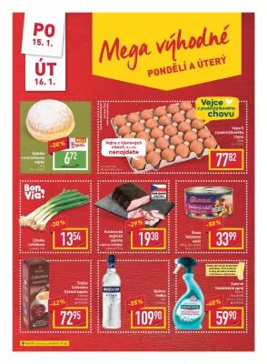 akční leták BILLA 10.1.2024-16.1.2024