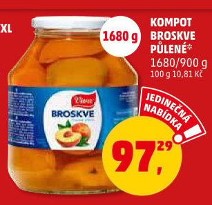 Kompot broskve Viva