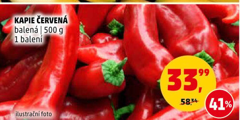 Paprika červená kapie