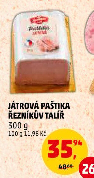Paštika játrovka Řezníkův talíř