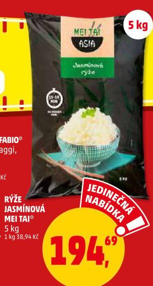 Rýže jasmínová Mei Tai Asia