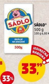 Sádlo škvařené