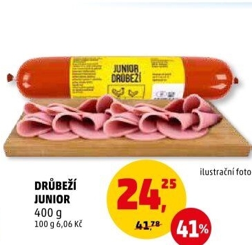 Salám drůbeží Junior