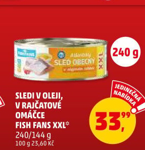 Sleď v oleji Fish Fans