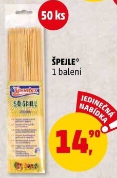 Špejle Spontex