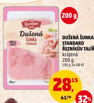 Šunka dušená standard Řezníkův talíř