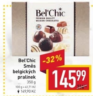 Bonboniéra Pralinky belgické Bel'