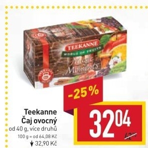 Čaj ovocný World of Fruits Teekanne
