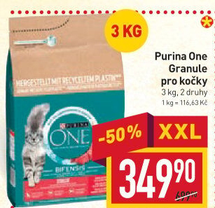 Granule pro kočky One Purina