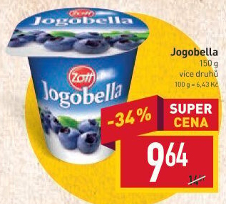 Jogurt Jogobella Zott