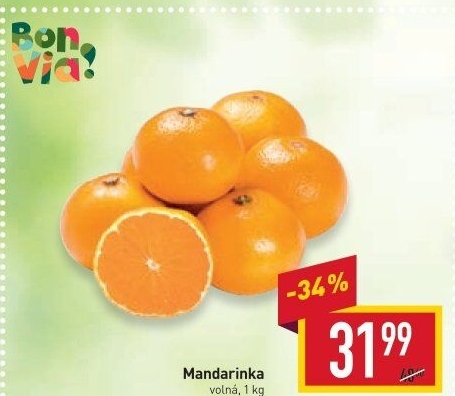 Mandarinky Billa Bonvia