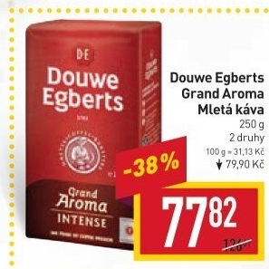 Mletá káva Grand Aroma Douwe Egberts