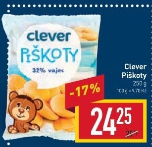 Piškoty Clever