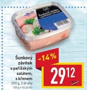Šunkové závitky Gastro