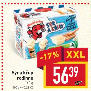 Sýr a křup Veselá kráva