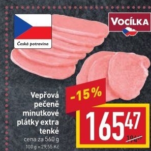 Vepřová pečeně Vocílka