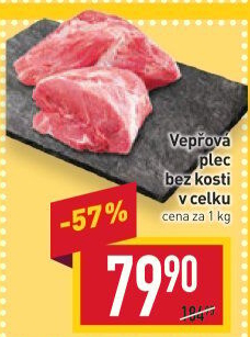 Vepřová plec bez kosti