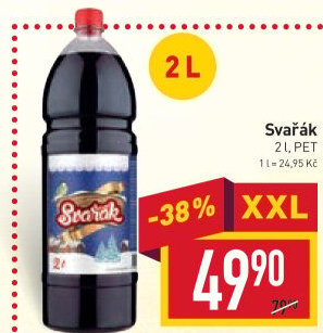 Víno svařené Svařák Vinařství Mutěnice