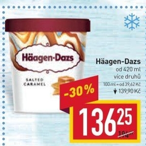 Zmrzlina v kelímku Häagen-Dazs