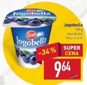 Jogurt Jogobella Zott