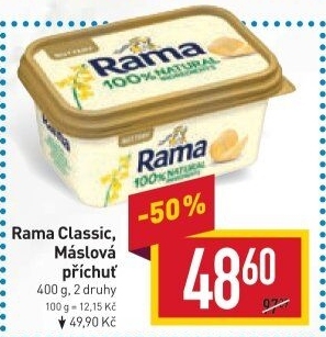 Margarín Classic Rama