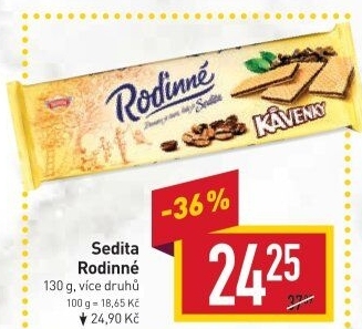 Oplatky Rodinné Sedita