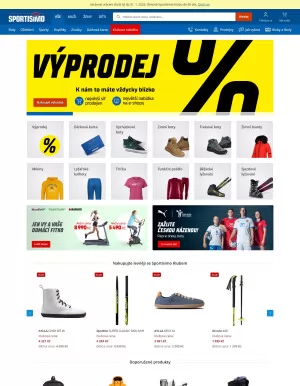akční leták Sportisimo 10.1.2024-16.1.2024